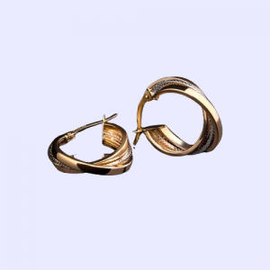 Gold Covering Earring